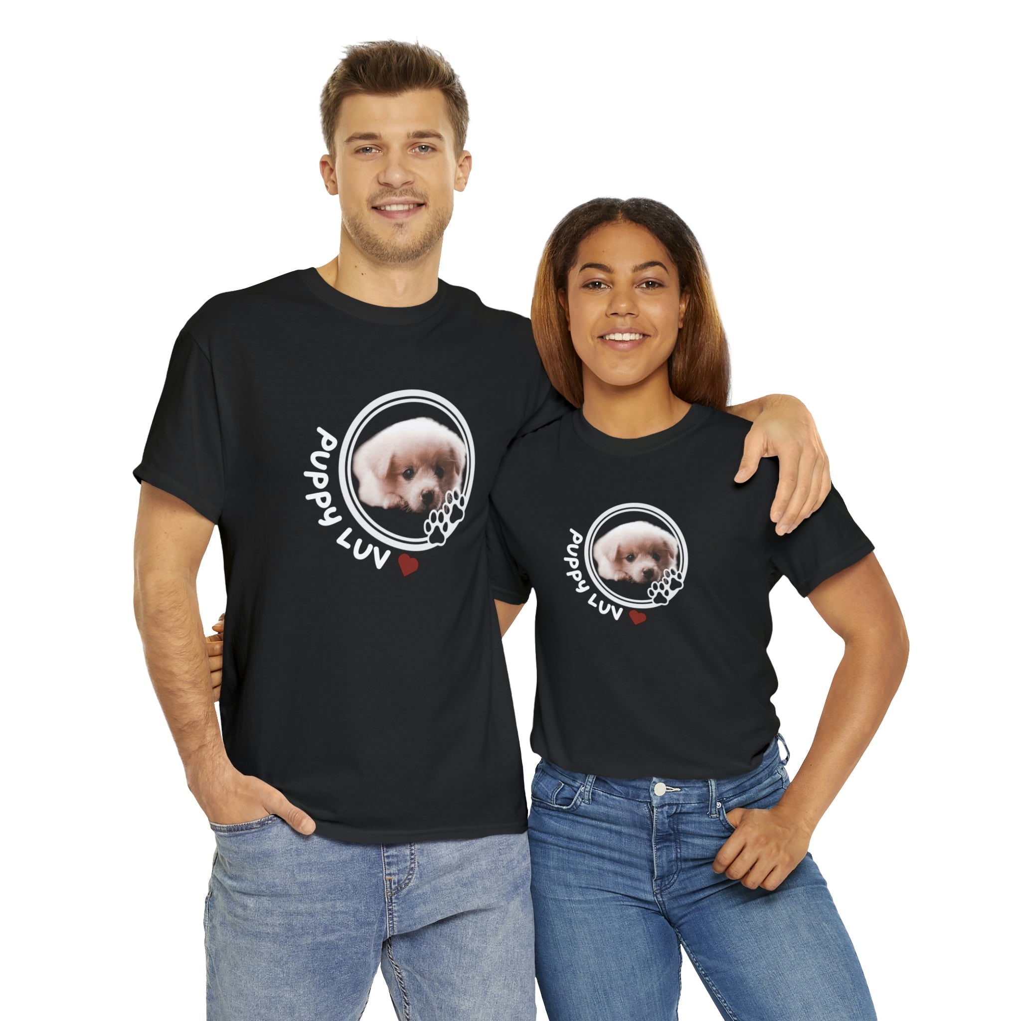 Puppy Luv Unisex Heavy Cotton Tee - New Generation Ts