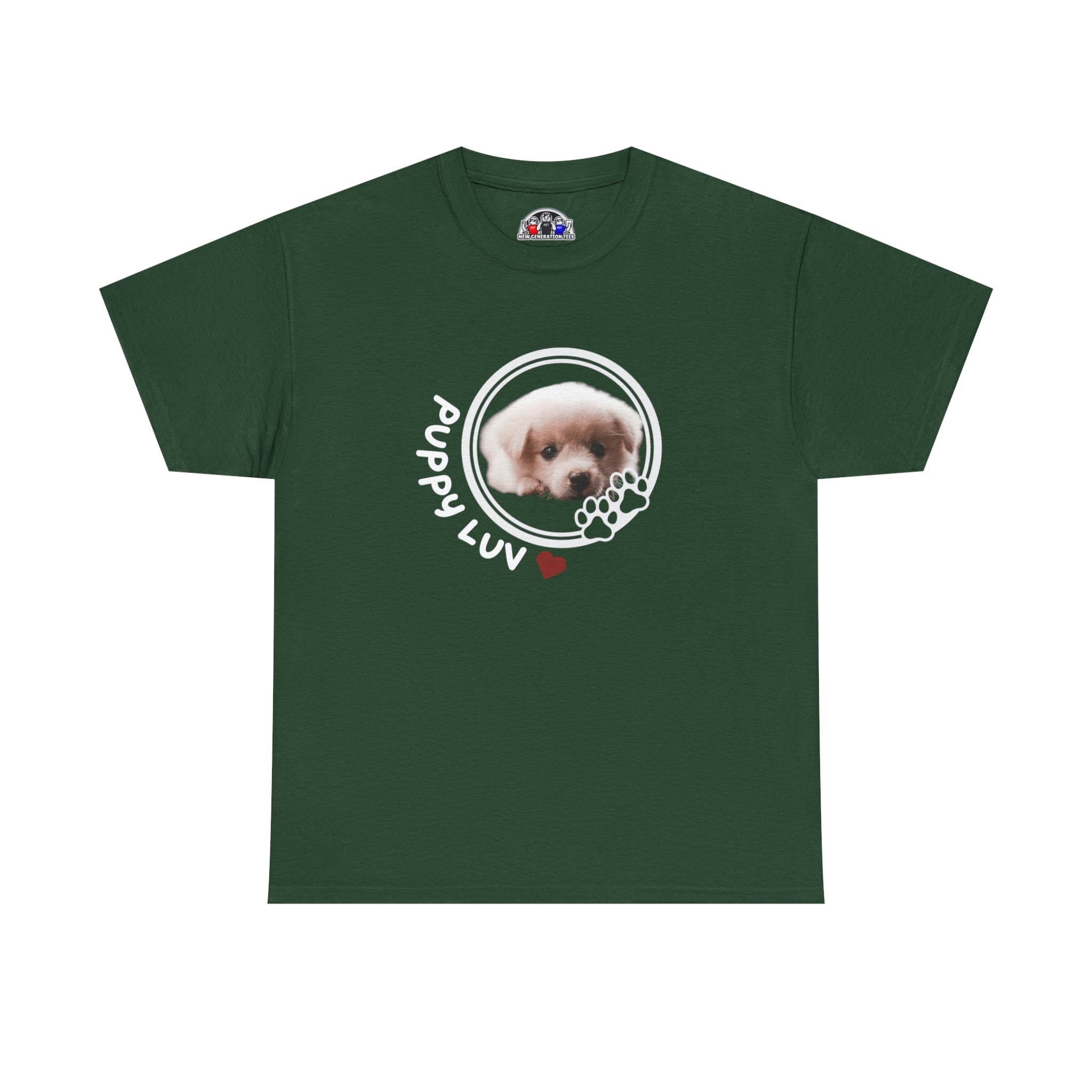 Puppy Luv Unisex Heavy Cotton Tee - New Generation Ts