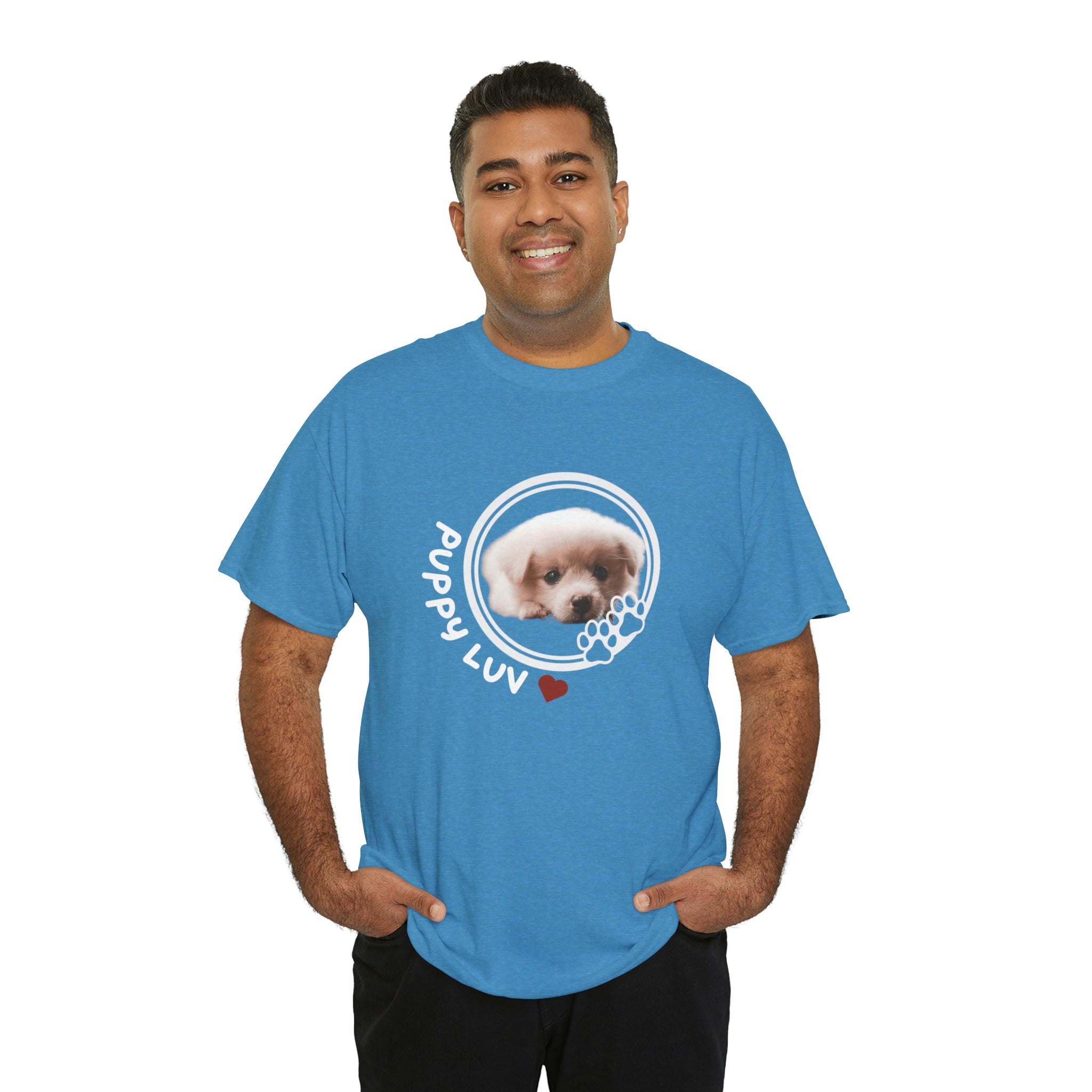 Puppy Luv Unisex Heavy Cotton Tee - New Generation Ts