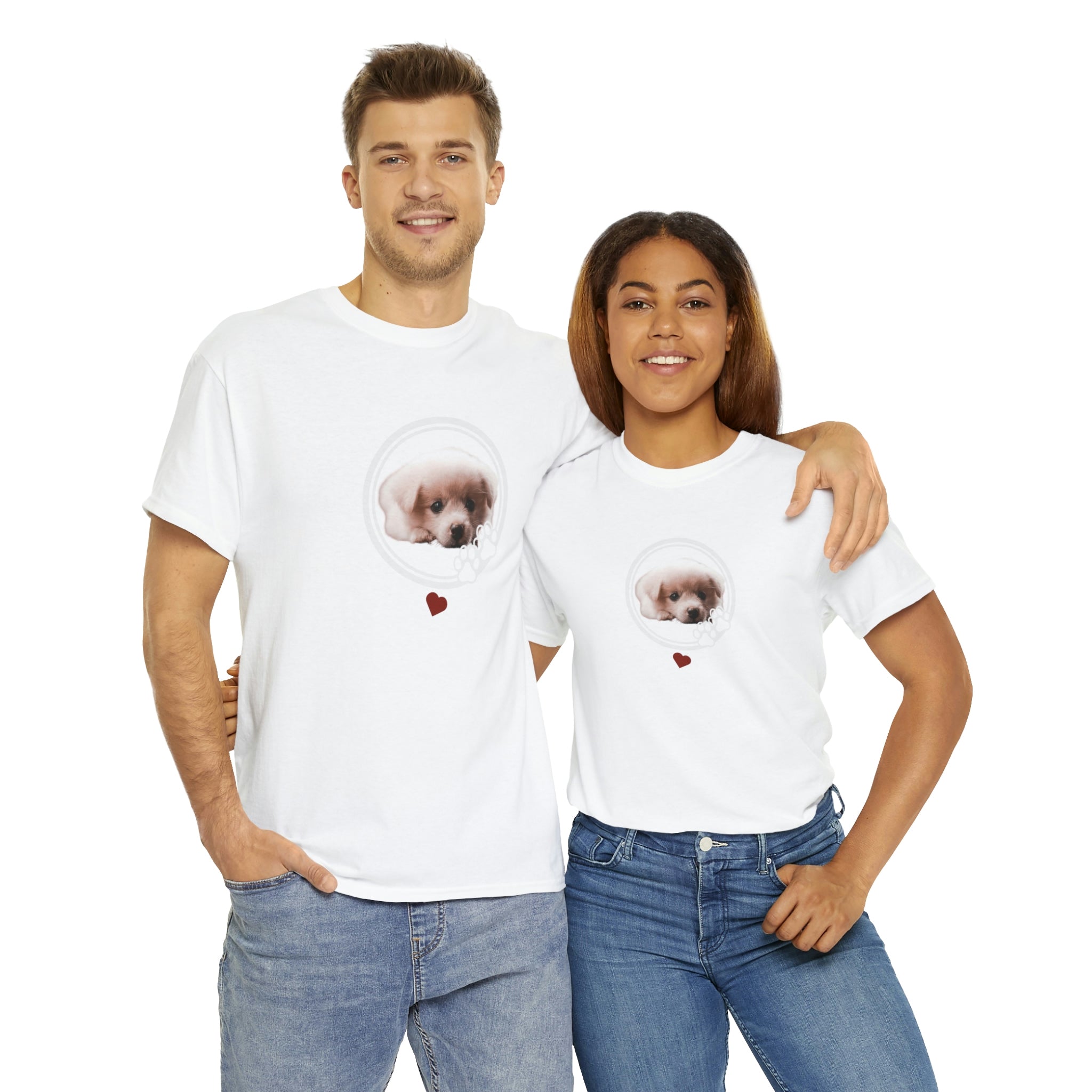 Puppy Luv Unisex Heavy Cotton Tee - New Generation Ts