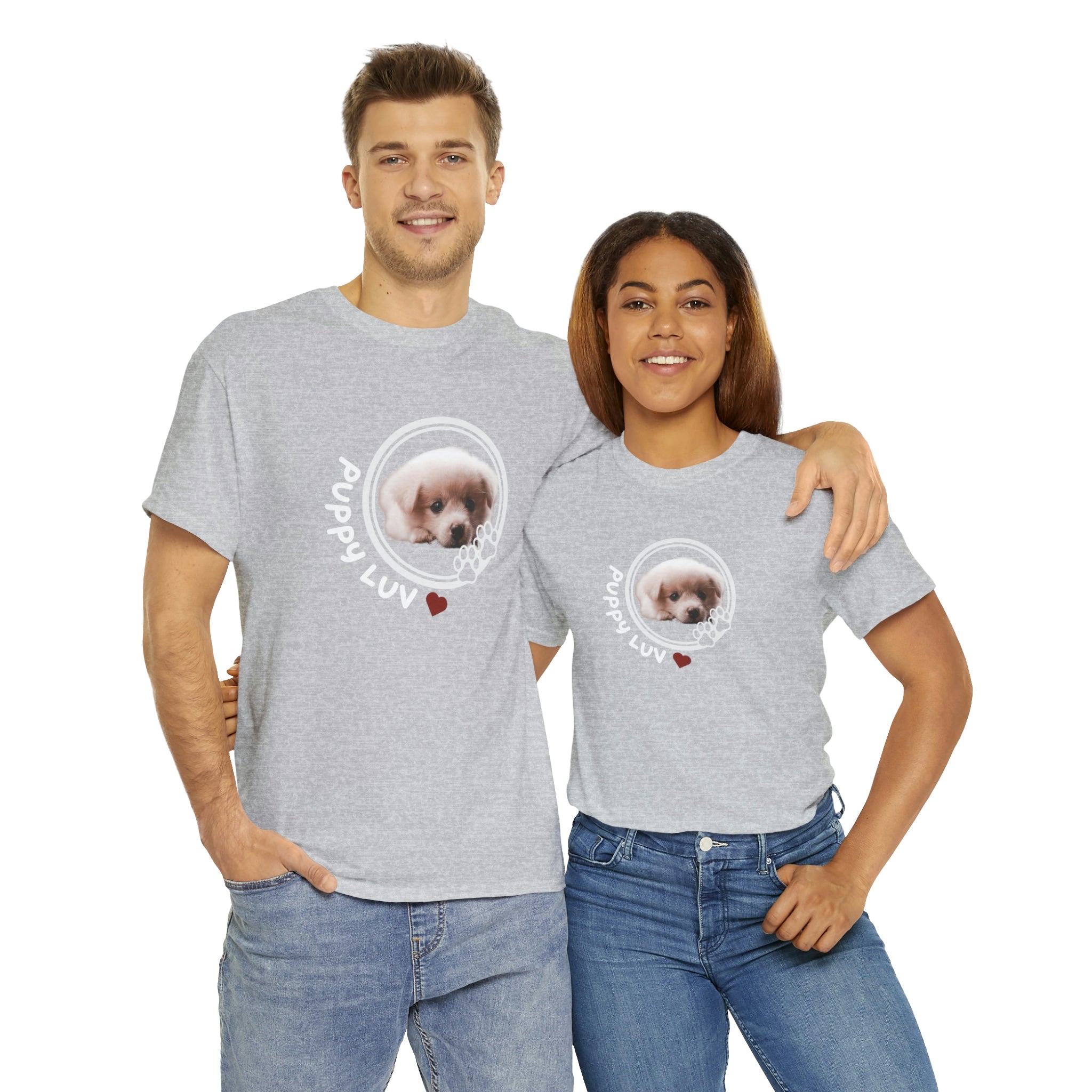 Puppy Luv Unisex Heavy Cotton Tee - New Generation Ts