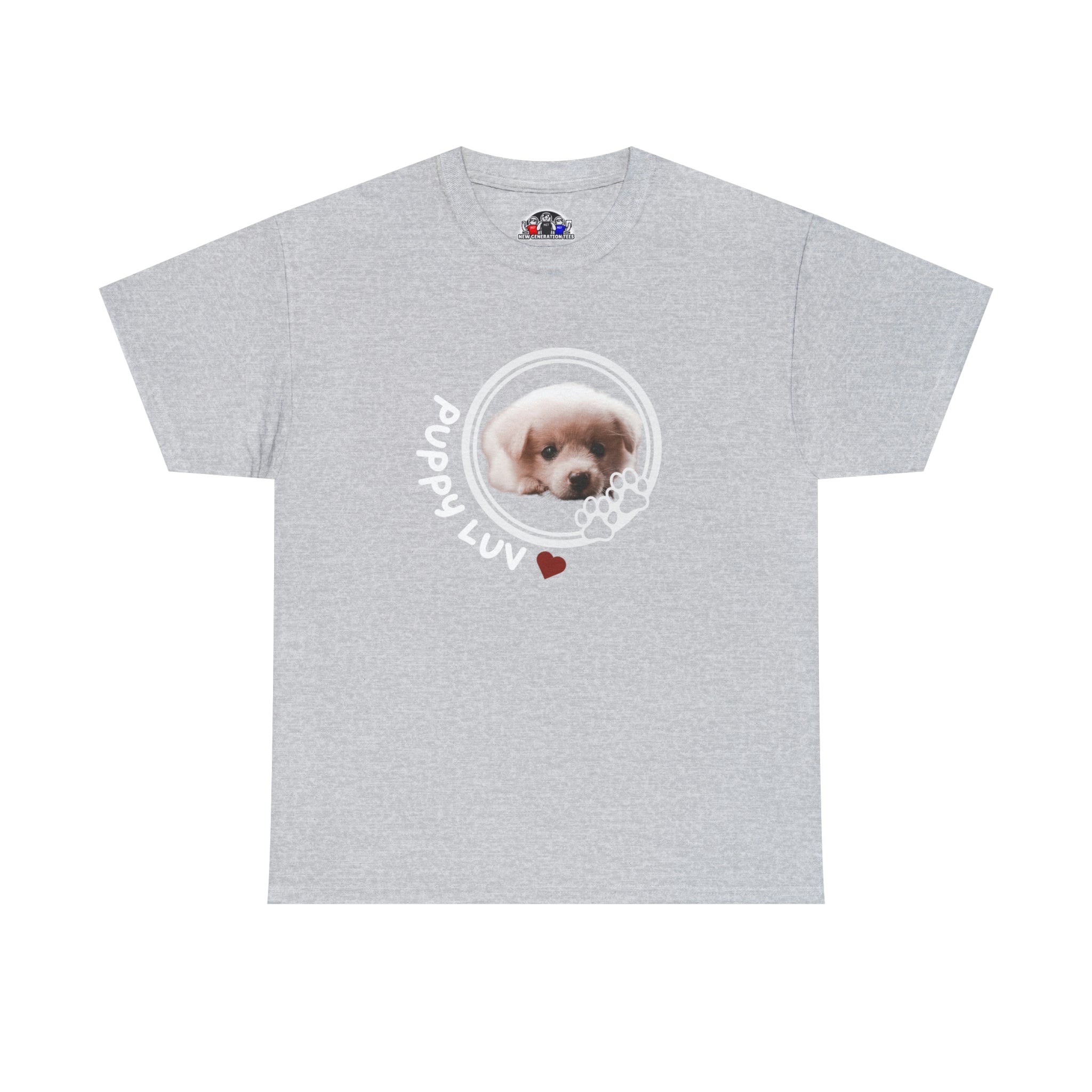 Puppy Luv Unisex Heavy Cotton Tee - New Generation Ts