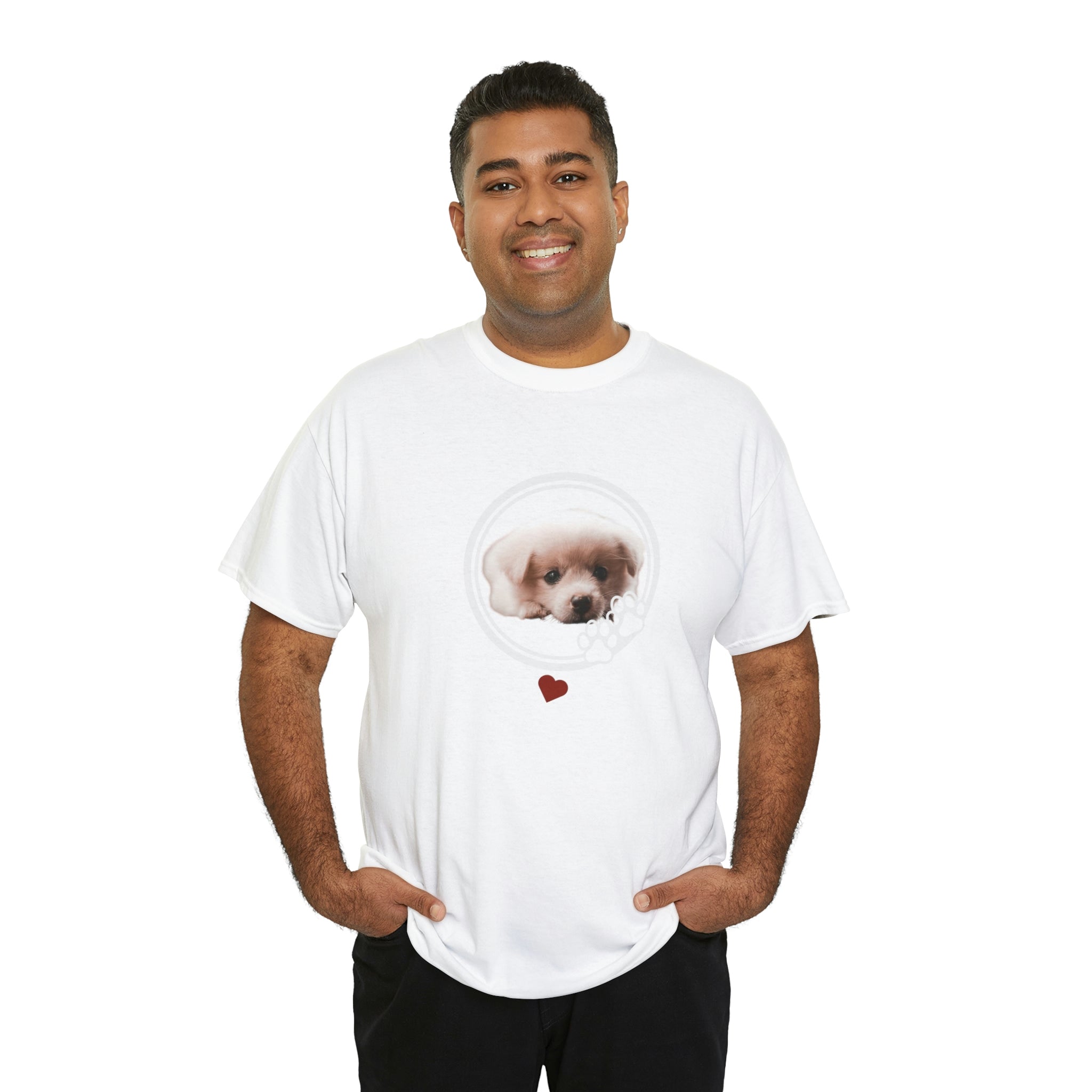 Puppy Luv Unisex Heavy Cotton Tee - New Generation Ts