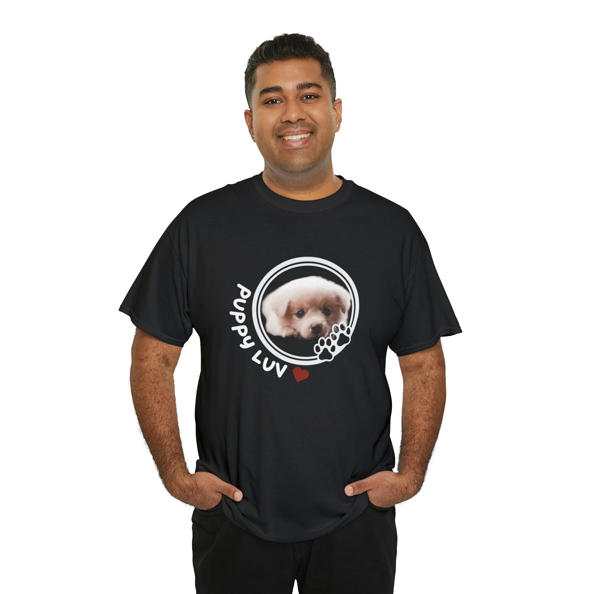 Puppy Luv Unisex Heavy Cotton Tee - New Generation Ts