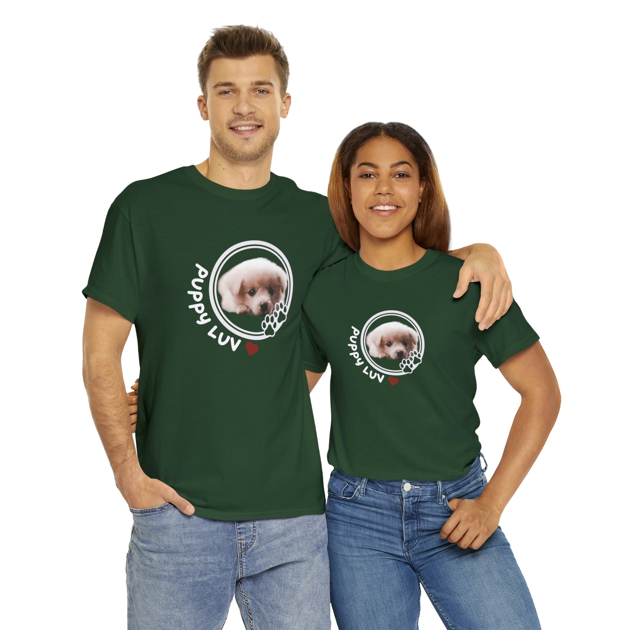 Puppy Luv Unisex Heavy Cotton Tee - New Generation Ts