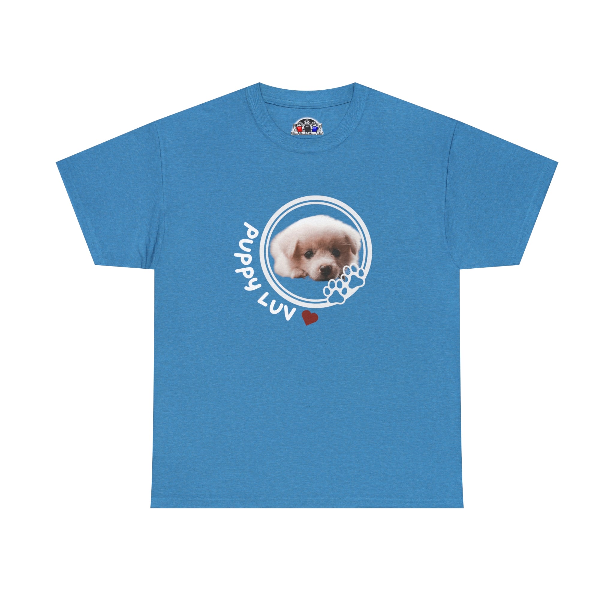 Puppy Luv Unisex Heavy Cotton Tee - New Generation Ts